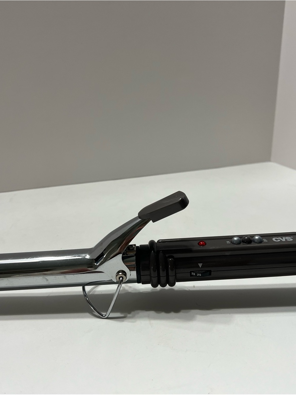 CVS Black and Chrome 1" Curling Iron